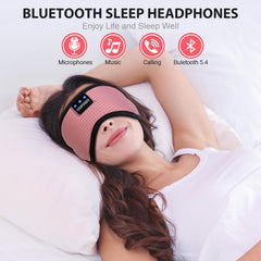 TOPOINT sleep mask battery life over 15 hours supports uninterrupted listening.