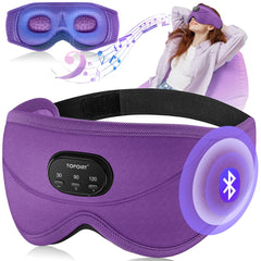 TOPOINT Sleep Mask with light-blocking design delivers undisturbed rest