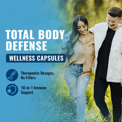 Total Nutra Immune Boost label front emphasizes transparent ingredient levels
