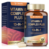 Totaria 13-in-1 Vitamin B Complex capsule close-up for daily energy support
