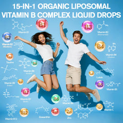 Totaria Liposomal B Complex Pro pour demonstrates quick under-tongue absorption