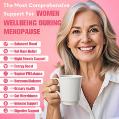 Totaria 40-in-1 menopause bottle closeup shows soft capsules