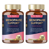 Totaria 40-in-1 menopause bottle pour illustrating easy daily dosing for hormonal support