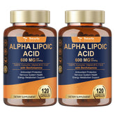 Totaria Alpha Lipoic Acid 600mg bottle for nerve support and energy.