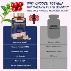 Totaria Beet Root herbal blend highlights detox and urinary balance.