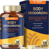 Totaria chlorophyll bottle supports internal deodorant and daily freshness.