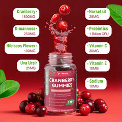 Totaria Cranberry Gummies pack highlights vegan formula for immune balance.