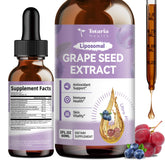 Totaria Grape Seed Extract Drops bottle, antioxidant support for skin and immune health.