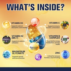 Totaria magnesium glycinate image highlights high bioavailability and gentler digestion.