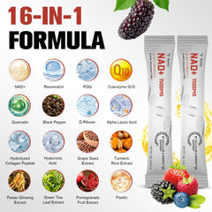 Totaria NAD Liquid Supplement 30 sachets box enables convenient daily use and consistency