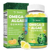 Totaria 10-in-1 Omega-3 Gummies bottle front supports brain health with vegan algae oil.