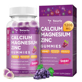 Totaria Sugar Free Calcium Magnesium Zinc Gummies bottle shown for convenient bone support