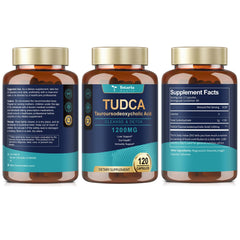 Totaria Tudca 1200mg bottle front, clean branding and label