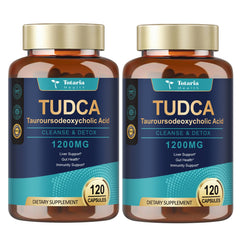 Totaria Tudca 1200mg capsules, vegan liver support supplement