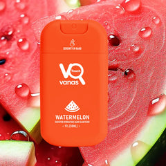 Touch Vanas Lavender scent sanitizer spray bottle for quick refreshment.