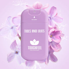 TOUCHFEEL Power Mist travel pack demonstrates pocket-friendly germ protection on the go.