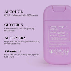 TouchFeel Power Mist travel size bottle fits pockets and purses.