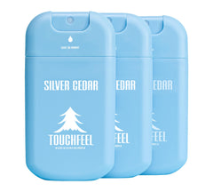 TouchFeel spray hand sanitizer travel-size bottle for on-the-go protection