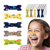 Towdytek kids nasal strip breathing focus for easier sleep.