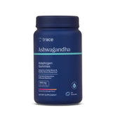 Trace Minerals Ashwagandha gummies bottle with passion fruit orange flavor for calming routine