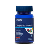 Trace Minerals Complete Children's chewable bottle with gluten-free multivitamin supports daily growth
