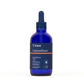 Trace Minerals ConcenTrace bottle on the counter for daily mineral support