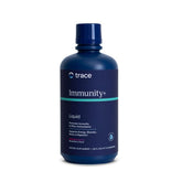 Trace Minerals Immunity+ bottle with pour spout for easy daily wellness support.
