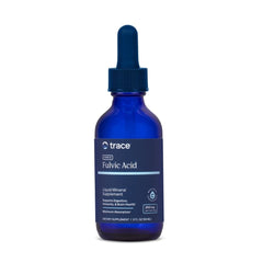 Trace Minerals Ionic Fulvic Acid bottle pour showing hydration support
