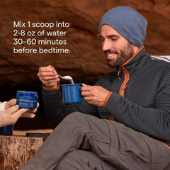 Trace Minerals magnesium glycinate powder mixed berry lemonade ready to sip
