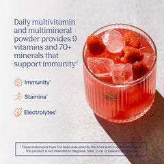 Trace Minerals Power Pak canister shown for on-the-go hydration and nutrient support.