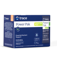 Trace Minerals Power Pak single packet lemon lime for convenient daily immune support