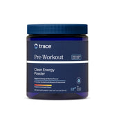 Trace Minerals Pre-Workout Raspberry Lemonade powder for a refreshing pre-workout ritual.