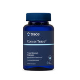 Trace Minerals ConcenTrace bottle with easy-to-swallow capsules for daily energy support