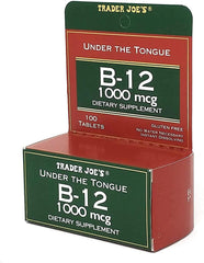 Trader Joe's Under The Tongue B-12 for on-the-go use