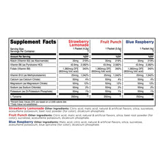 TransformHQ Electrolyte Hydration Packets strawberry lemonade stick offers crisp, sugar-free refreshment.