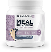 TransformHQ Meal Replacement Shake Blueberry Cheesecake bottle front for quick nourishment
