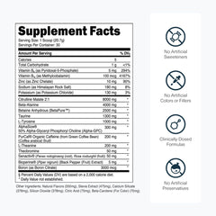 Transparent Labs Bulk Pre-Workout beta-alanine and citrulline blend for endurance