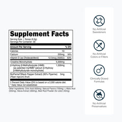 Transparent Labs Creatine HMB Strawberry Lemonade flavor bottle ready after a workout