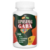 Trasicolor liposomal GABA bottle front view with high absorption formula for daily mood support.