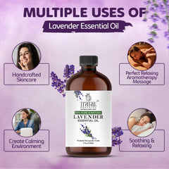 TRATAK ORGANICS Lavanda ideal para difusor y relajación ambiental.