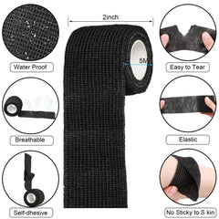 Treela bandage wrap on wrist demonstrates easy application and reliable comfort.