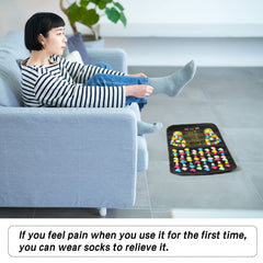 TrelaCo acupoint mat foot massage with movable points for comfort