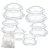 TrelaCo cupping kit six-piece set displayed for home and studio use