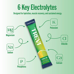 TREVI daily hydration enhancer supports an active lifestyle without sugar.