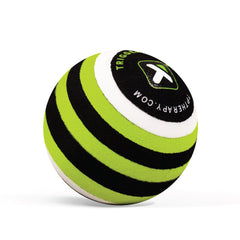 TriggerPoint MB1 massage ball targeting small muscles for precise relief.