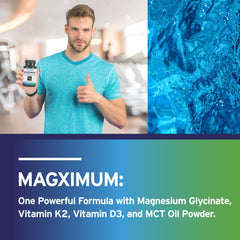 MagXimum MCT oil visual emphasis for energy support and absorption.
