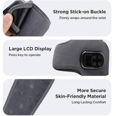 Triple Method Massager heat setting provides soothing warmth during use.