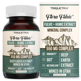 Triquetra Health Flora Fulvic capsule close-up highlighting trace minerals for daily energy support