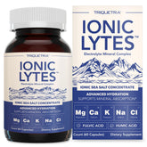 Triquetra Health Ionic Lytes bottle and cap for easy daily hydration.