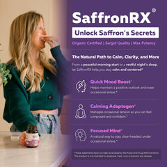 Triquetra Health saffron threads showing premium Sargol quality for potency